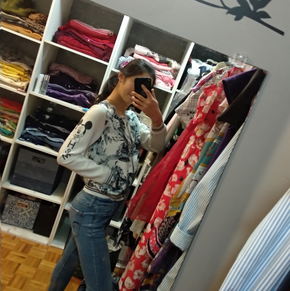 Disney x HandM zip sweater